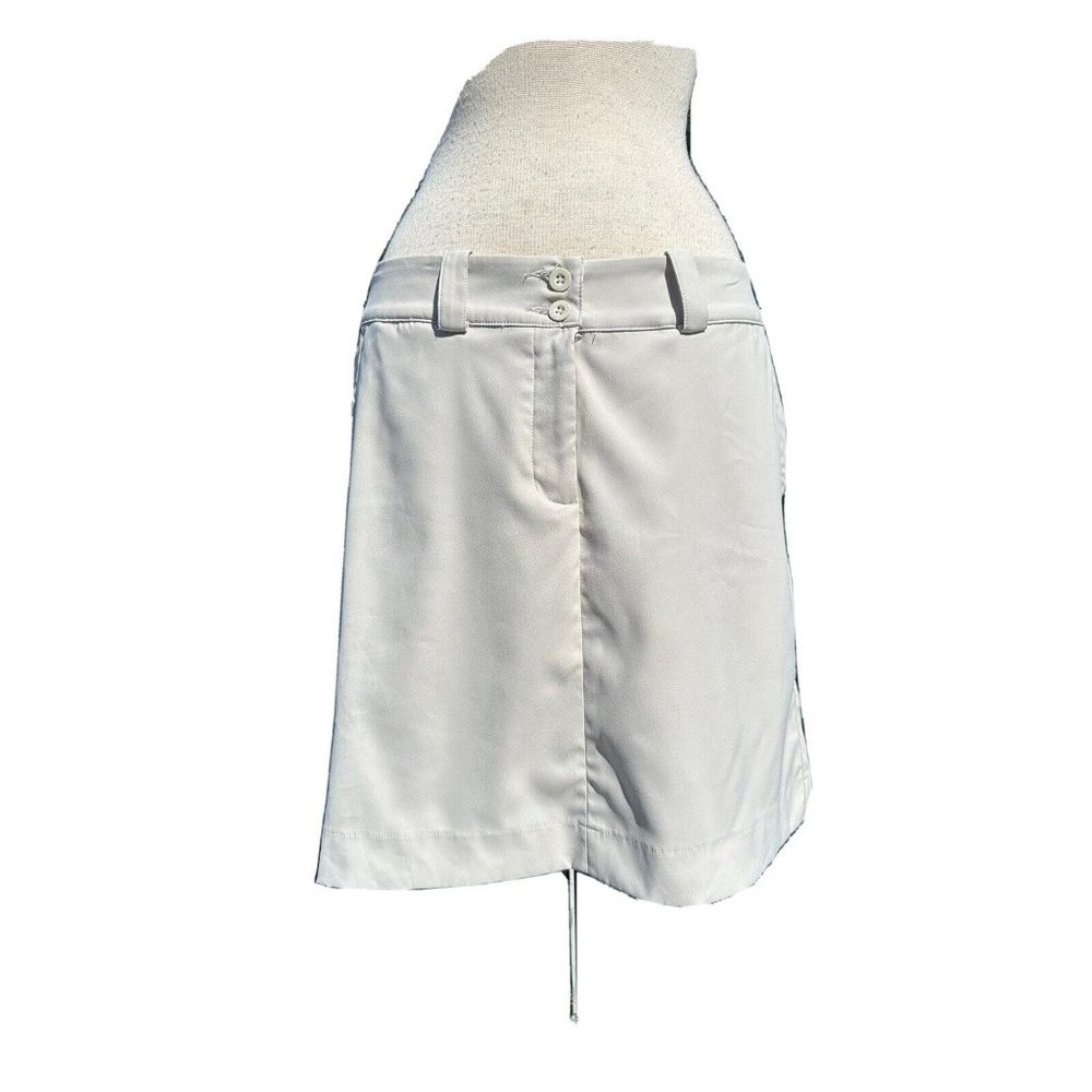 Nike Golf Skirt 8 Ivory Shorts Lined Tour Performance Golf Outdoor Active Womens